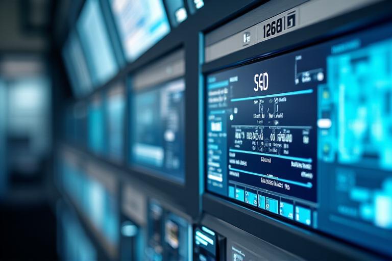 Wnętrze naczepy chłodniczej sterowanej cyfrowo